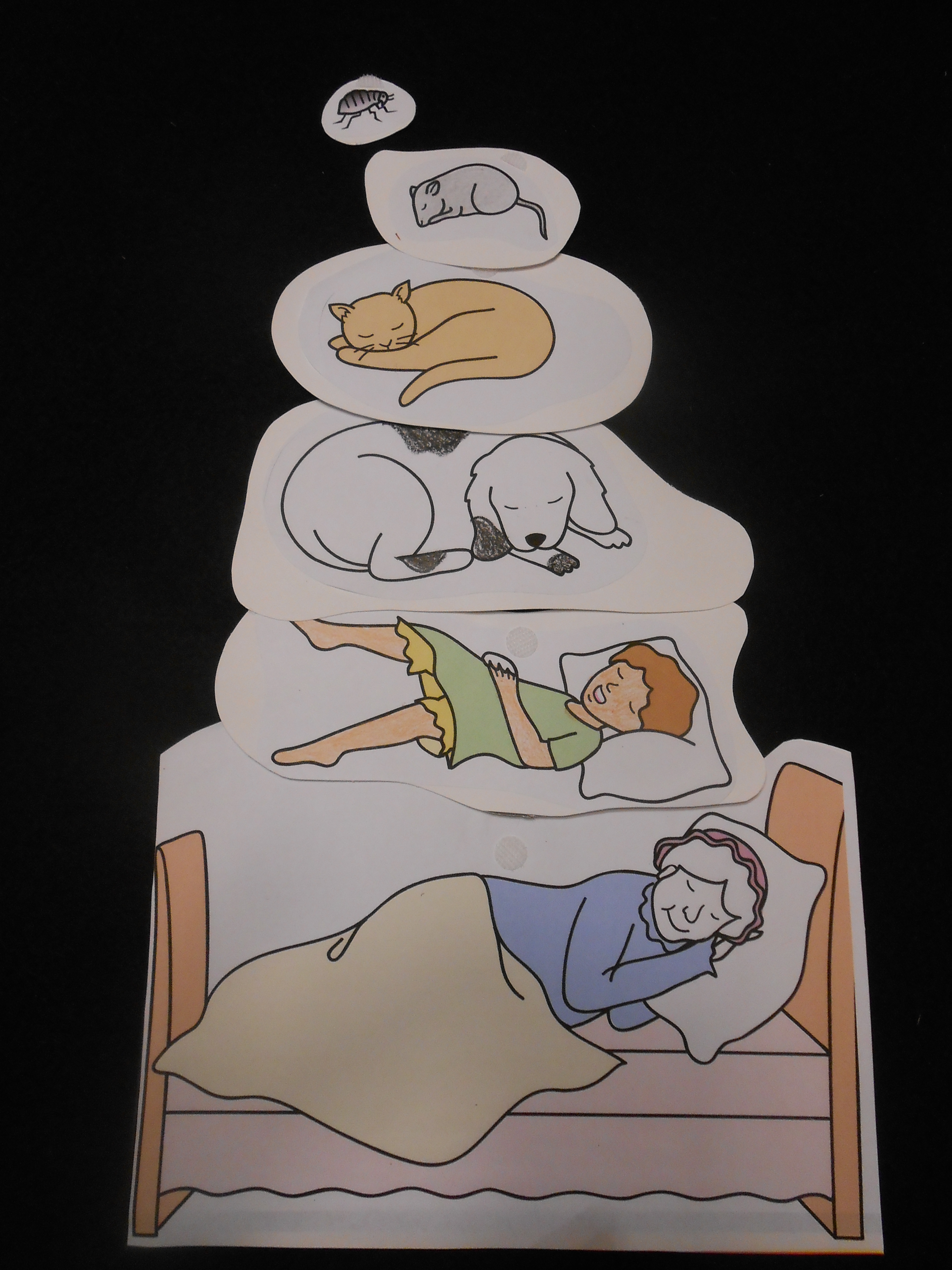 the napping house clip art - photo #29